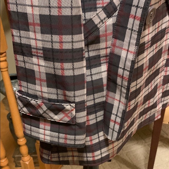 Rare Vintage Lululemon Plaid Double-Breasted Women's Coat - Picture 3 of 5